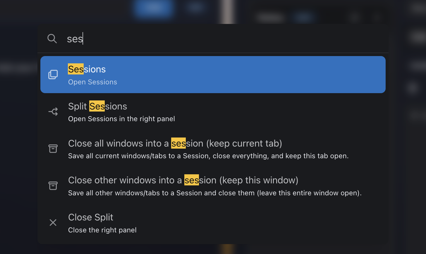 Command Bar and two-panel plugin layout